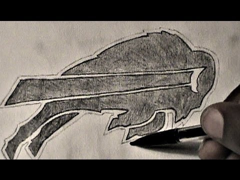 HOW TO DRAW: Buffalo Bills logo - YouTube