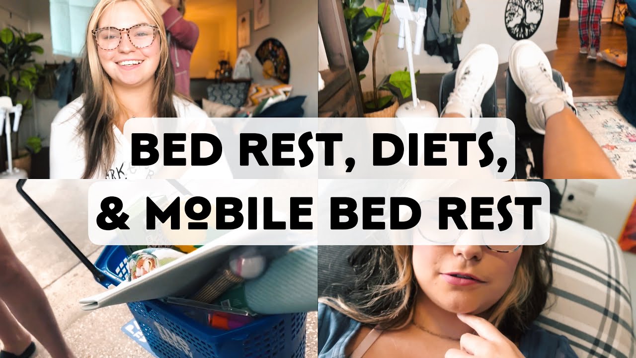 Bed Rest, Diets, & Mobile Bed Rest Daily Vlog YouTube
