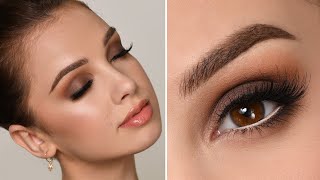 NIGHT OUT / PARTY  Makeup Tutorial | Brown Smokey Eye