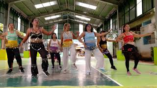 Zumba hold in belly dancing mode(6)