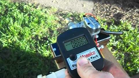 Enya 60-4C Test Run.  Working the bugs out...