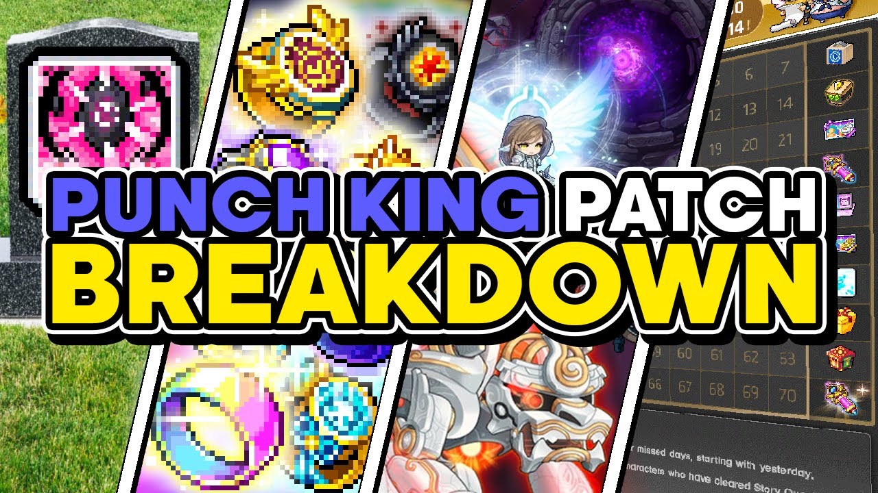 Maplestory Punch King Palooza Patch BREAKDOWN YouTube