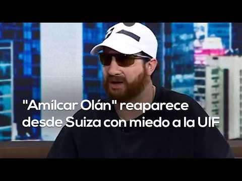AMÍLCAR HIDES FROM IRVING | Amílcar Olán reappears from Switzerland with pretense and fear of the...