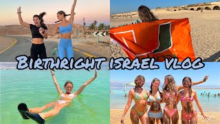 BIRTHRIGHT VLOG: my first time in Israel!!🥰✈️🇮🇱🫶🏼🐪