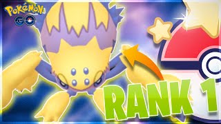 RANK 1 Galvantula Takes on the Catch Cup for Pokemon GO Battle League!