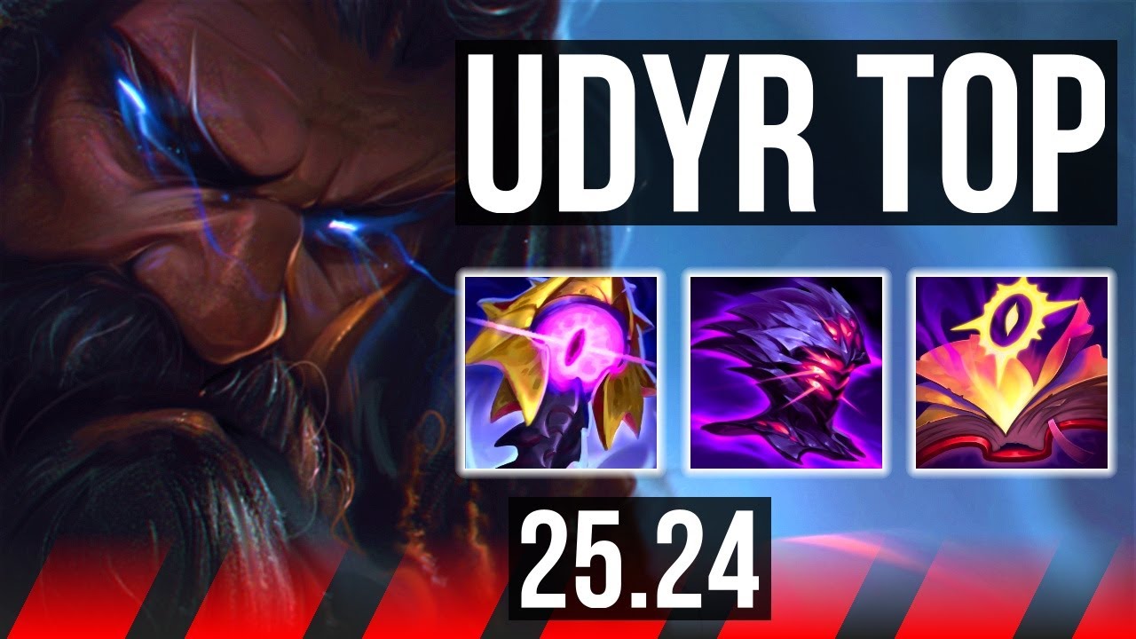 UDYR vs MORDEKAISER (TOP) | 55K damage | KR Master | 25.24