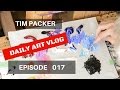 How I paint Birch Trees - Daily Art Vlog - Episode 017