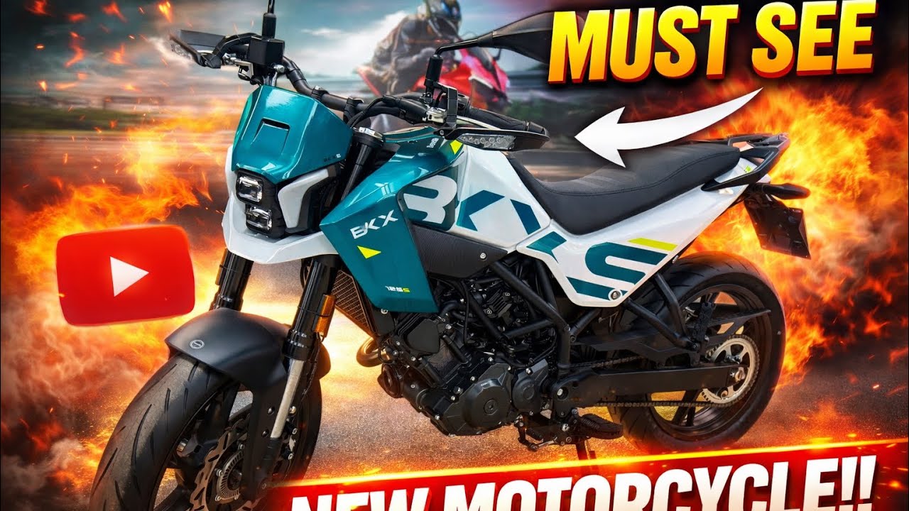 Обзор совершенно новой модели Benelli BKXS125 2026 года.