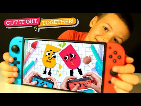 Video: Nintendo Switch Dark Horse Snipperclips In Azione