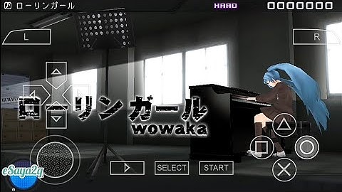 Rolling Girl (ローリンガール) - Hard full combo『Hatsune Miku: Project DIVA Extend』Emulador PPSSPP