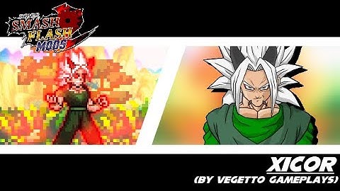 SSF2 Mods Showcase: Xicor (over Captain Falcon) (by Vegetto Gameplays)