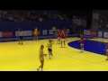 EYOF2013 HANDBALL (G) SWE-DEN RECAP