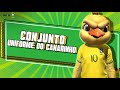 Conjunto Canarinho - Free Fire x CBF