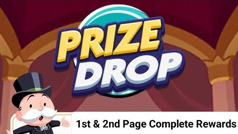 PEG-E PRIZE DROP MONOPOLY GO 1st and 2nd page Rewards #monopolygo #prize #drop #pege 