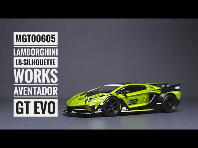 SQ1696) 未開封 MINI GT 605 LB-Silhouette WORKS Lamborghini