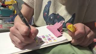 asmr testing sharpies (no talking)