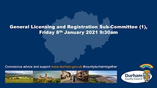 General Licensing and Registration Sub-Committee (1)