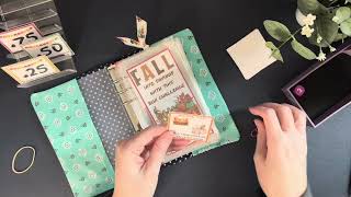 COIN SAVINGS || Tiny Fall Savings || Fall into Savings Box Challenge || Budget Friendly