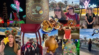 CHRISTMAS IN DISNEYLAND: disney california adventure & downtown disney