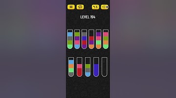 water sort puzzle level 154