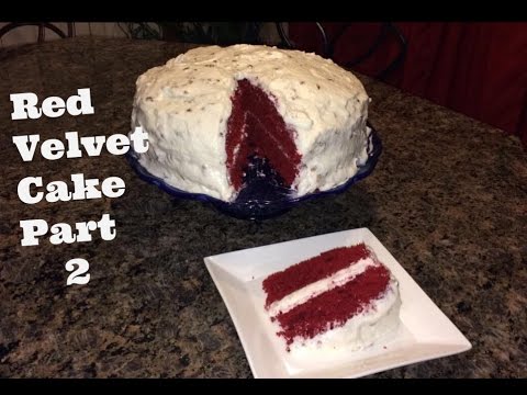 How to Make: Red Velvet Cake pt 2