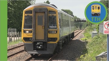 Class 158 at Bentham
