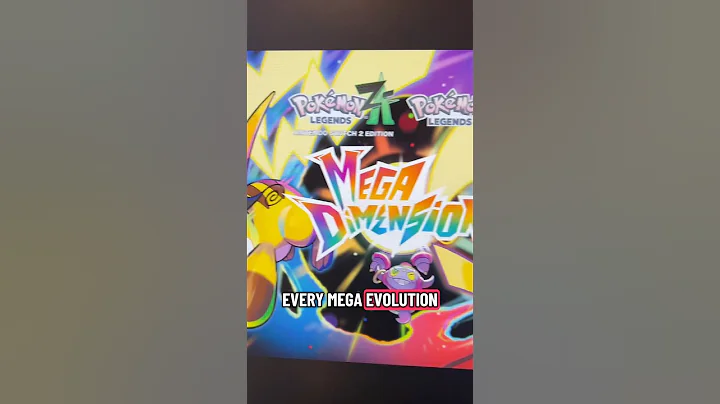 EVERY DLC Mega Evolution L**k for Pokémon Legends ZA