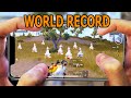 WORLD RECORD IN LIVIK! 60Fps🔥| İphone 11 ROYZ HANDCAM 4 Finger + Full GYRO | Gameplay !!