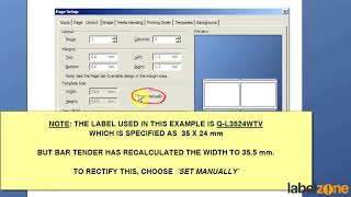 Bartender - How to Setup Multi Columns Labels screenshot 2