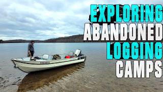 Abandoned Lumber Camp Relics | Metal Detecting Forgotten Northern Ontario Logging Camps