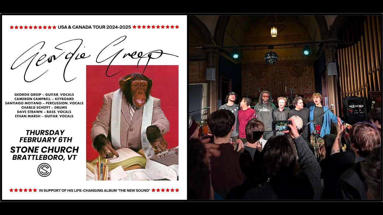 Geordie Greep - Live 2/6/25 in Brattleboro, Vermont at The Stone Church [Full Concert]