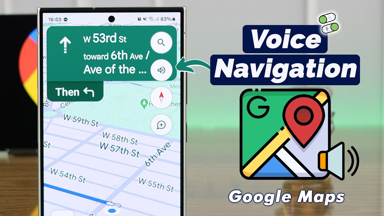How To Enable Voice Navigation In Google Maps Talk Directions OFF ON Maxresdefault
