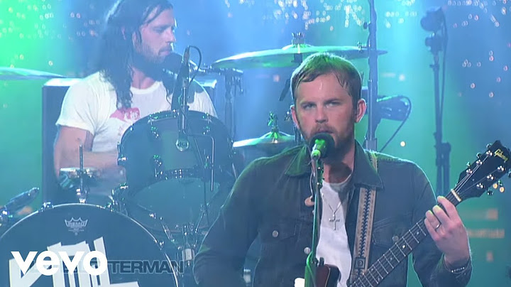 Use Somebody Live version - Live performance video thumbnail