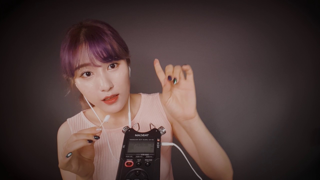 소근소근 귀청소 Korean Whispered Talking Ear cleaning ASMR