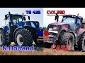 New Holland T8 435 VS Case Magnum 380 (CVX) - Tractors Monster Comparison
