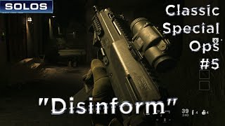 Solo Classic Special Ops "Disinform" Mission - Modern Warfare (PS5) screenshot 4