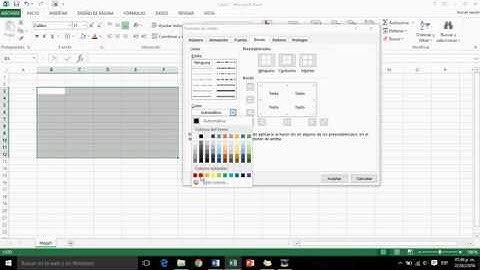 VIDEO 1: Bordes y sombreado _ Microsoft Excel