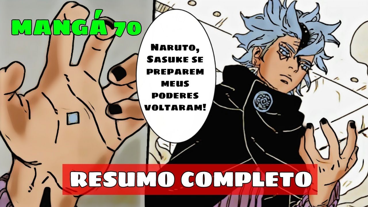 Boruto: Naruto debate futuro de Kawaki em novo capítulo do mangá