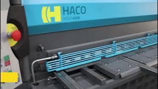 HACO HSL(X) 4006 - High Quality Hydraulic Guillotine Shear