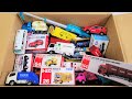 トミカ はたらくくるま ミニカーを楽しく箱に収納してみた☆ Enjoy storing Tomica minicars in boxes working car