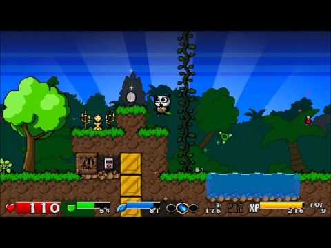 Super Panda Adventures - Gameplay March 2012