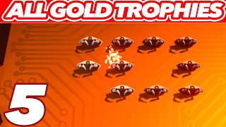 ZONE 5 All Gold Trophies | Perchang World Walkthrough