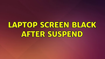 Ubuntu: Laptop Screen Black After Suspend (3 Solutions!!)