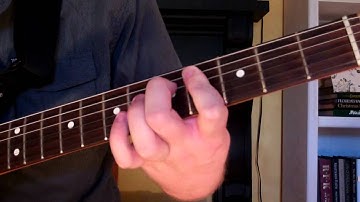 How To Play the C#7-5 Chord On Guitar (C sharp 7th diminished 5th)