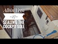 Albin Vega 27 Refit - 1 - Delayed hull prep and sealing the Cockpit Sole