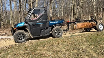 Pull Behind ATV Log Arch