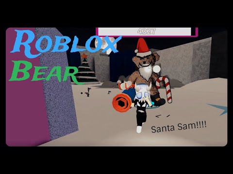 Sam VS Lil Santa Sam!! (Roblox Bear Alpha) 