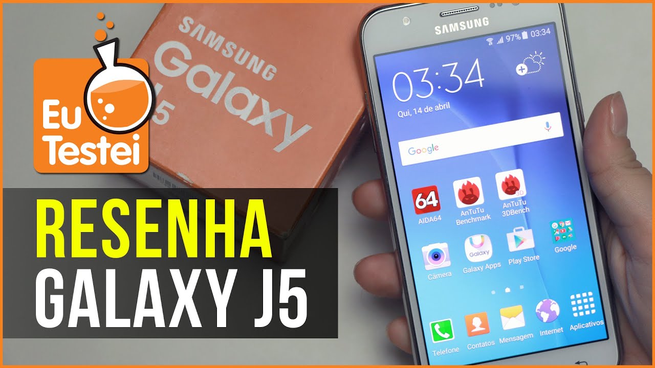 Resenha Smartphone Samsung Galaxy J5, by Stella Dauer