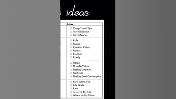 Video ideas (sorry 4 the bad quality) # #aesthetic #edits 🫶