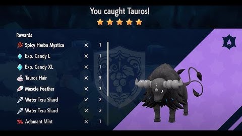 FINALLY Got A Paldean Aqua Breed Tauros! - Pokemon Scarlet & Violet